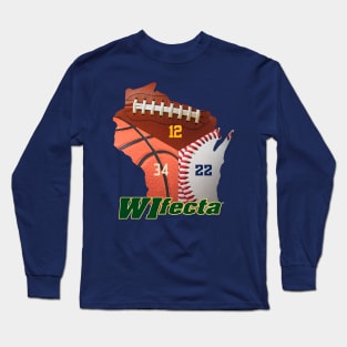 WIfecta@ State Long Sleeve T-Shirt